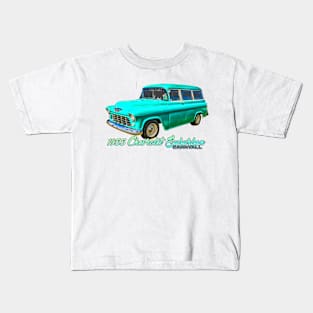 1955 Chevrolet Suburban Carryall Kids T-Shirt